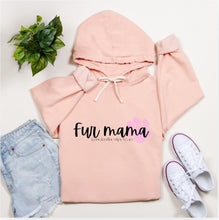 Load image into Gallery viewer, Fur Mama Lightweight Hooded Sweatshirt