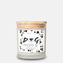 Load image into Gallery viewer, Dog Mom AF Candle Frosted Glass (Hand Poured 11 oz)