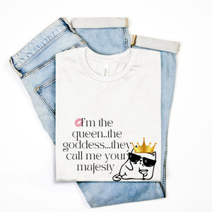 Royalty Cat Tee
