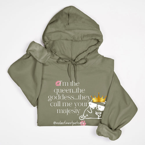 Royalty Cat Hooded Sweatshirt