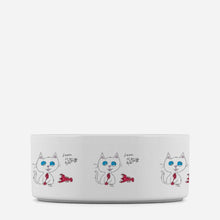 Load image into Gallery viewer, Let the good times roll Cat bowl