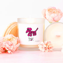 Load image into Gallery viewer, Bead Dat Candle Frosted (Pink Wick) Glass