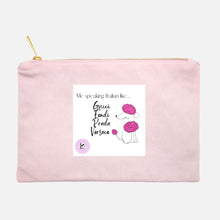 Load image into Gallery viewer, Speaking Italian Like....cosmetic bag pink